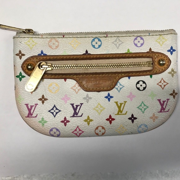Louis Vuitton Handbags - Louis Vuitton White Multicolore Monogram Pochette